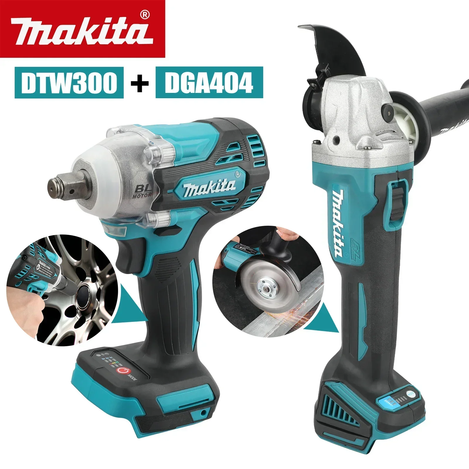 Makita DTW300 ou DGA404 Combo  - Makita Drill Dtw300 avis et prix